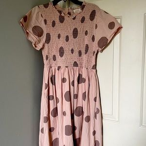 Light pink midi with polka dots from Roolee, S